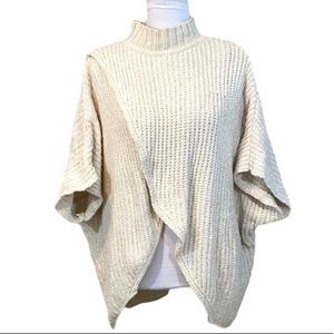 Elan Cream Oversized Chenille Pullover Sweater